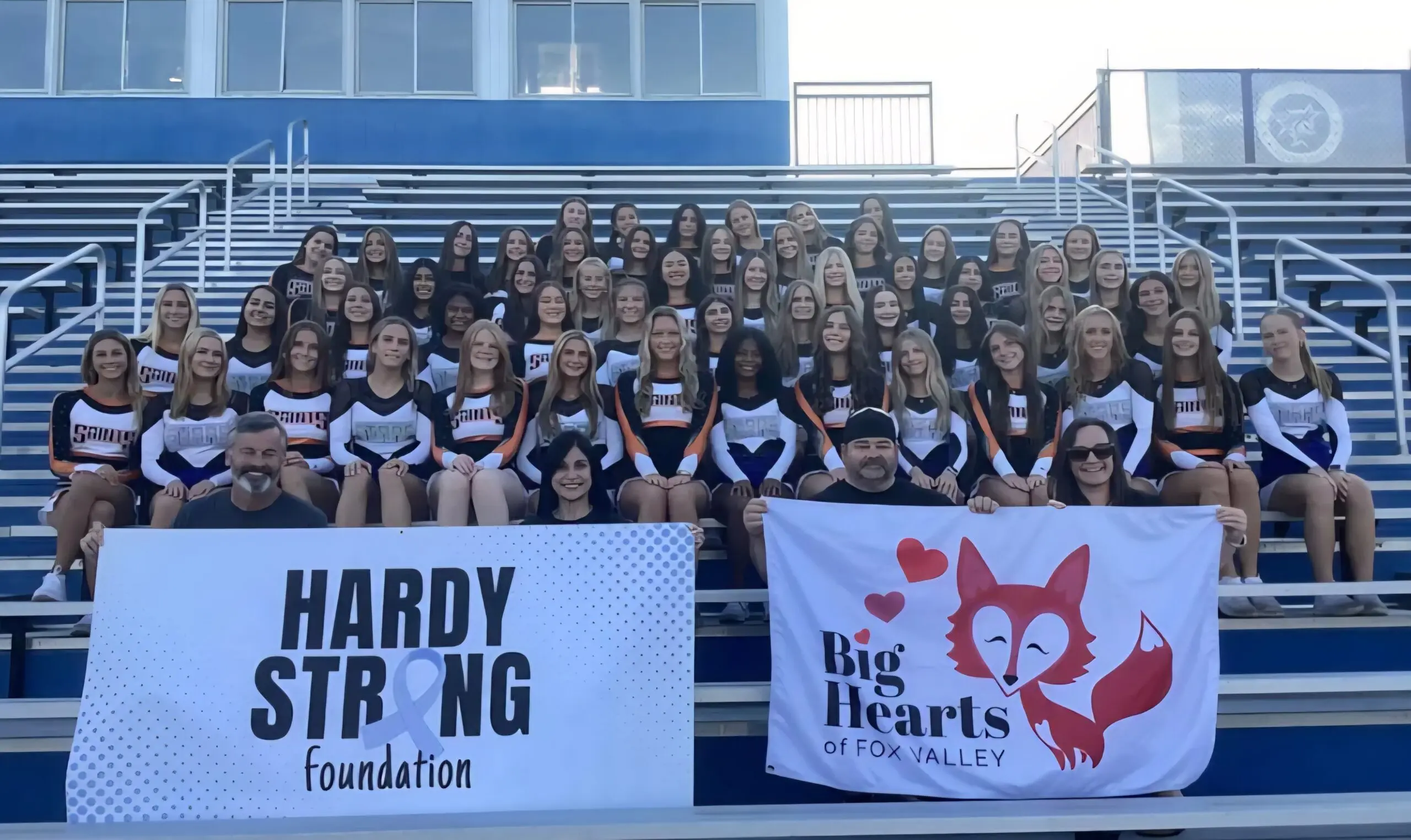 STC East & North dance teams Kick-a-thon