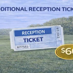 Additional Reception Ticket