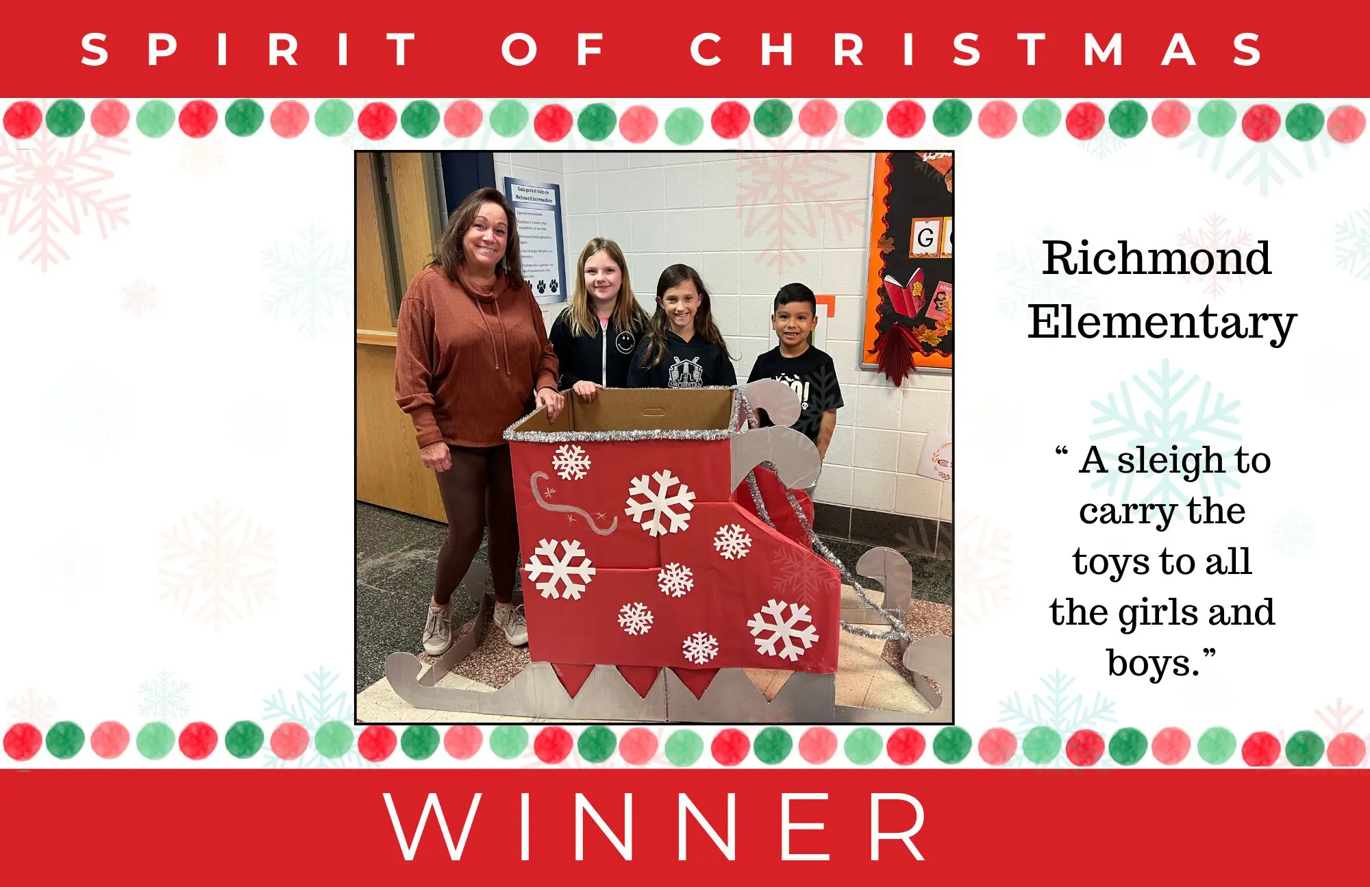 Spirit of Christmas WINNER